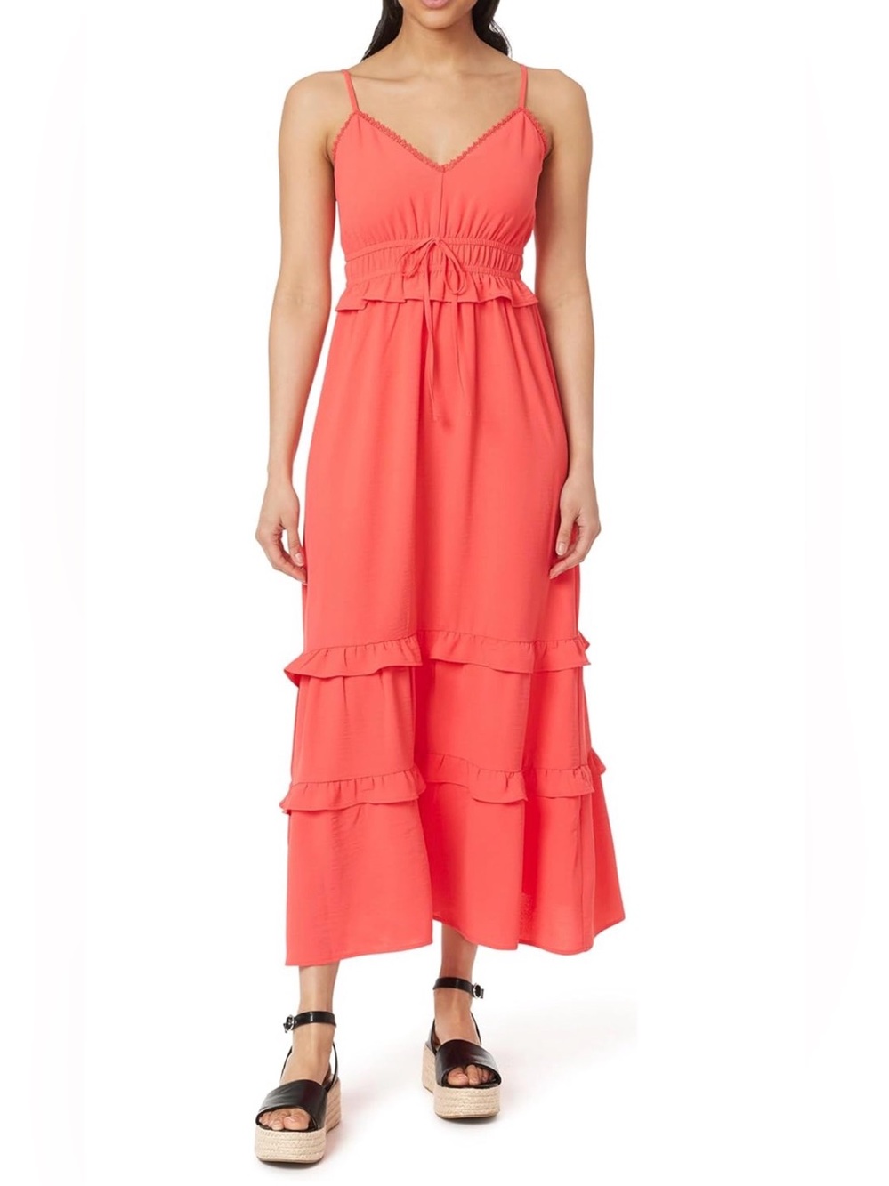 NWT-WallFlower Women's Maxine Triangle Top Maxi Dress